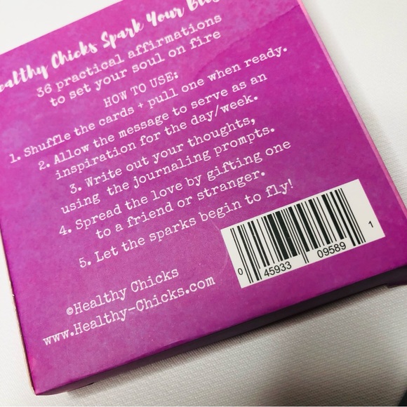 Bundle (2) Healthy Chicks Positive Affirmation Cards & Mindful Mix Cards - Picture 5 of 6